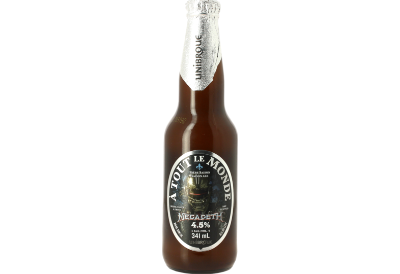Unibroue Megadeth A tout le monde The Place 2 Beer